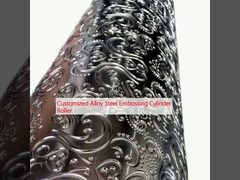 Rollo de cilindro de relieve de acero de aleación personalizado